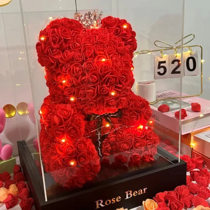 Valentines Limited Edition: Flower Eternal Rose Teddy Bear