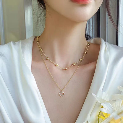 Korean Pearl Charm Choker
