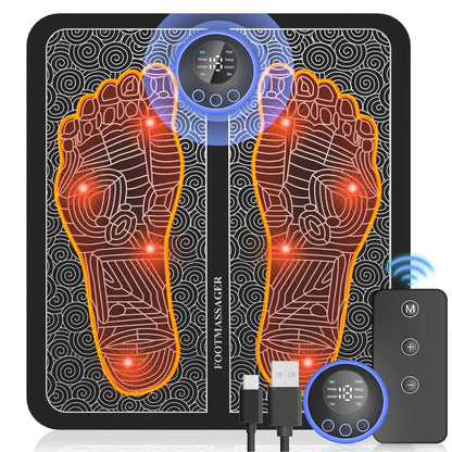 Pecsona EMS Technology Portable Foot Massager Mat